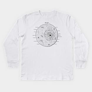 The Cell (Black Print) Kids Long Sleeve T-Shirt